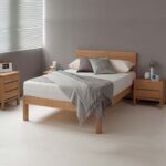 قیمت و خرید اینترنتی تخت خواب مینیمال و ساده فینیش فریم تمام چوب ساخت ماسو
