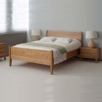 قیمت و خرید اینترنتی تخت خواب مینیمال و ساده متین فریم تمام چوب ساخت ماسو