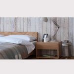 قیمت و خرید اینترنتی تخت خواب مینیمال و ساده سحر فریم تمام چوب ساخت ماسو