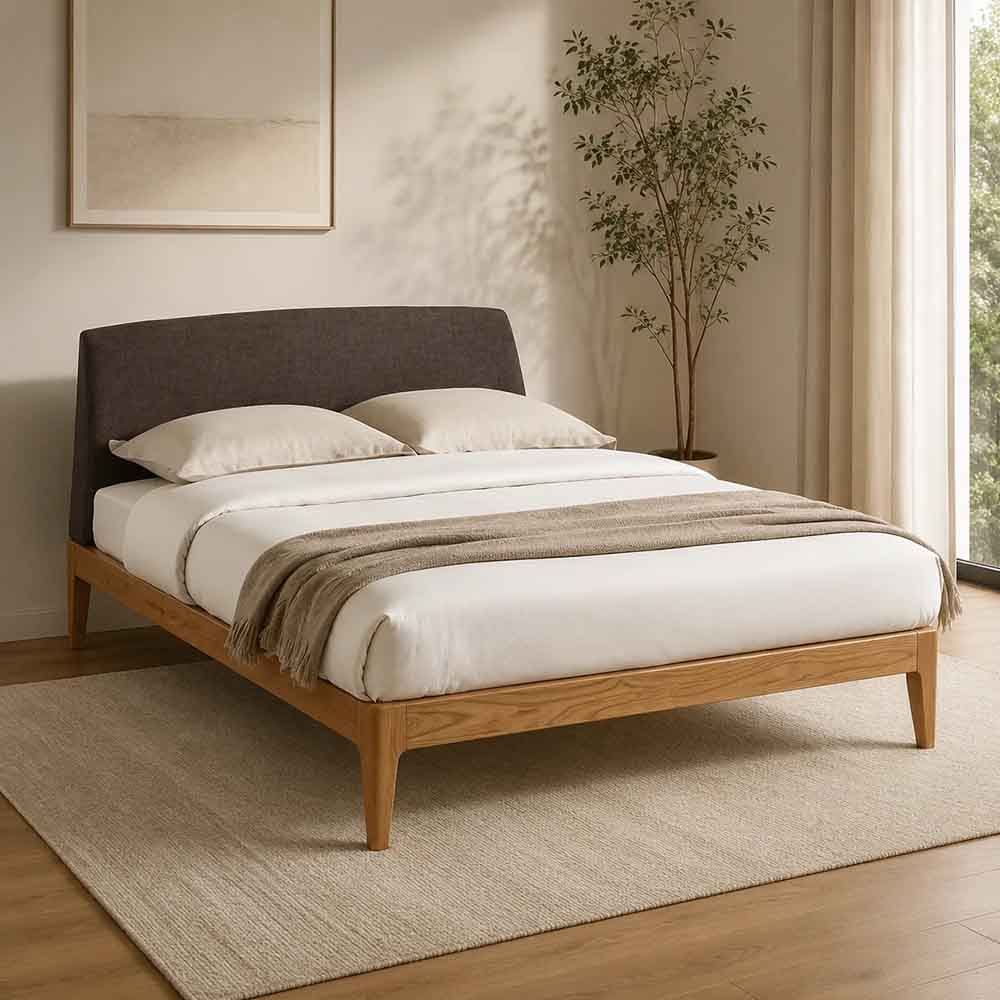 تخت خواب مینیمال دو نفره آیسا خرید اینترنتی و قیمت تخت خواب مینیمال دو نفره آیسا ساخت ماسو