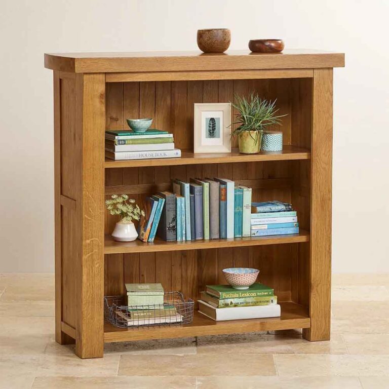قیمت و خرید اینترنتی کتابخانه کوتاه چوبی سولین ساخت ماسو