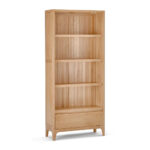 قیمت و خرید اینترنتی کتابخانه بلند چوبی مینا ساخت ماسو