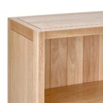 قیمت و خرید اینترنتی کتابخانه کوتاه مینیمال چوبی مینا ساخت ماسو