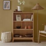 قیمت و خرید اینترنتی کتابخانه کوتاه مینیمال چوبی مینا ساخت ماسو