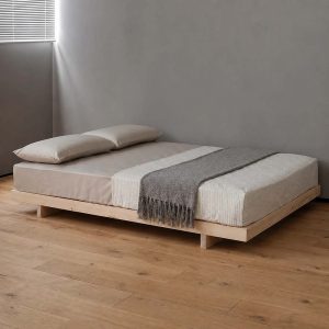 خرید اینترنتی و قیمت تخت خواب مینیمال و ژاپنی دو نفره سوما پلاس ساخت ماسو