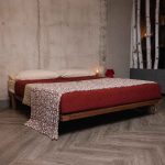 خرید اینترنتی و قیمت تخت خواب مینیمال و ژاپنی دو نفره نارا ساخت ماسو