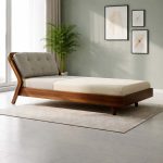 خرید اینترنتی و قیمت تخت خواب یک نفره مدرن آدینا ساخت ماسو