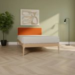 خرید اینترنتی و قیمت تخت خواب مینیمال و ساده یک نفره ژین ساخت ماسو