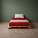 خرید اینترنتی و قیمت تخت خواب مینیمال و ژاپنی یک نفره نارا ساخت ماسو