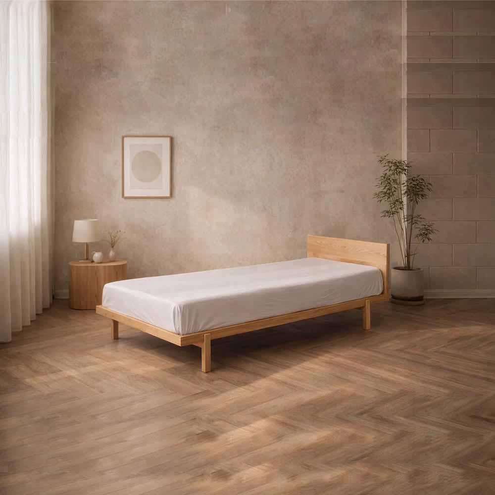 تخت خواب یک نفره ژاپنی نارا پلاس خرید اینترنتی و قیمت تخت خواب مینیمال و ژاپنی یک نفره نارا پلاس ساخت ماسو