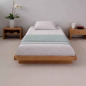 خرید اینترنتی و قیمت تخت خواب ژاپنی یک نفره کیوتو ساخت ماسو