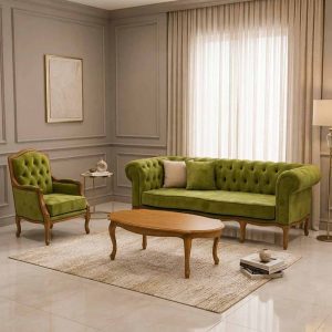 قیمت و خرید اینترنتی مبل نیوکلاسیک آنیکا ساخت ماسو